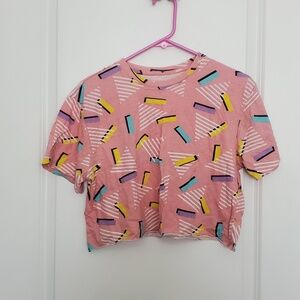 RETRO CROP TOP SIZE M